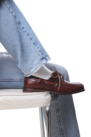 Mocassim Dockside Charlotte cor Whisky