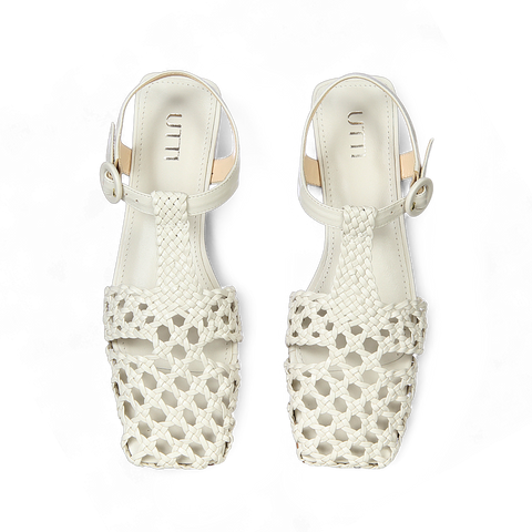 Sandália Fisherman Puglia Tressê Off White