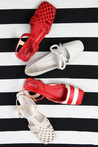 Sandália Fisherman Puglia Tressê Vermelho PRÉ-VENDA