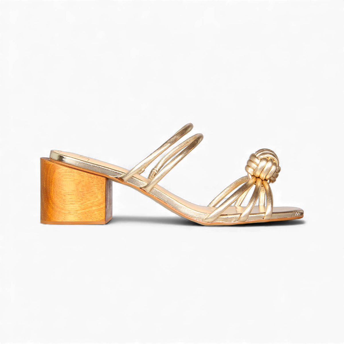 Tamanco Aura Dourado