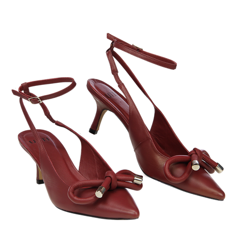 Scarpin Slingback Verona Vinho