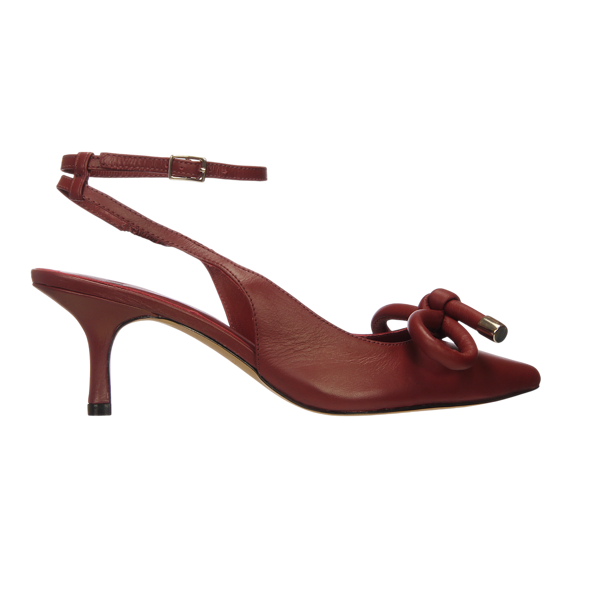 Scarpin Slingback Verona Vinho