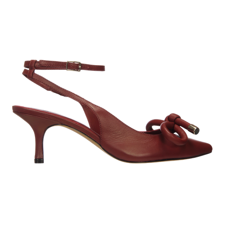 Scarpin Slingback Verona Vinho
