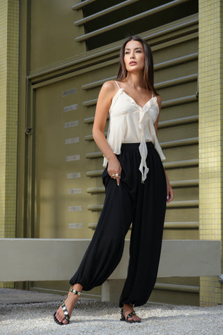 Sandália Rasteira Gaia Preto