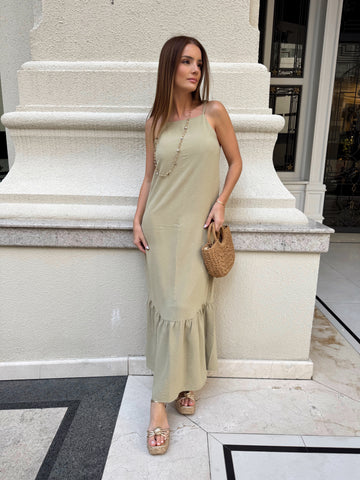 Sandália Luna Dourada