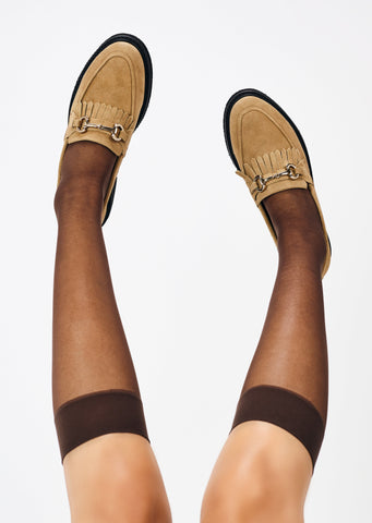 Mocassim Victoria Camelo