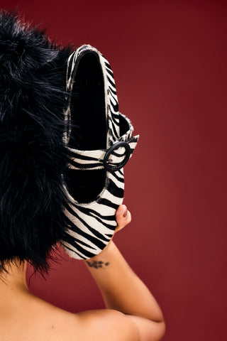 Sapatilha Julie Zebra