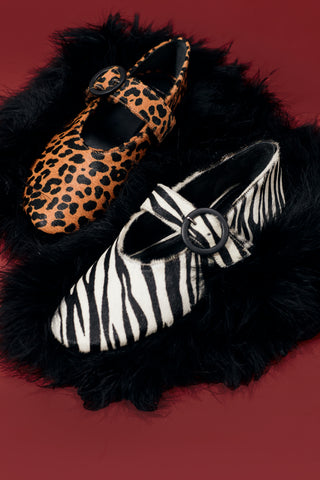 Sapatilha Julie Zebra