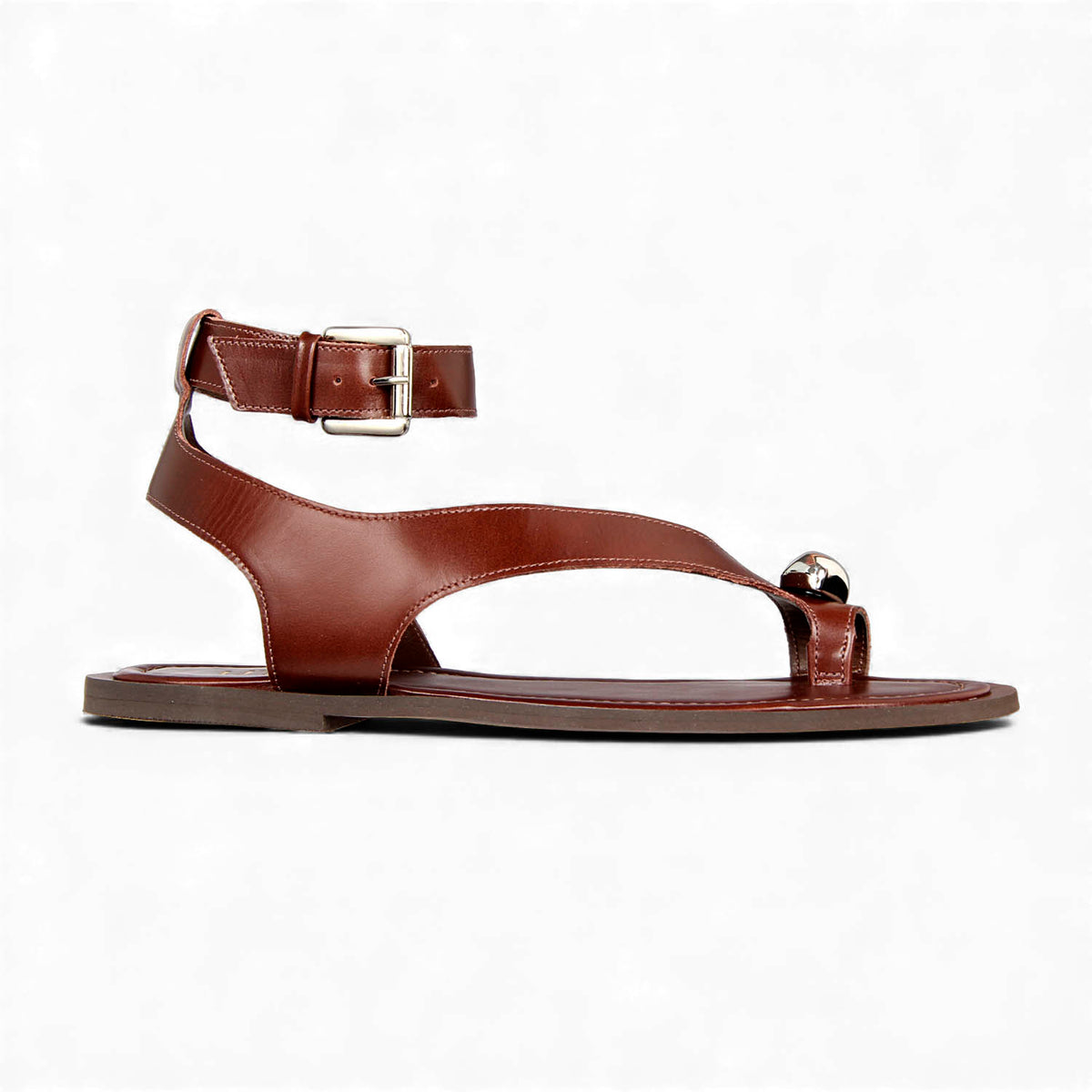 Sandália Rasteira Cléo Café