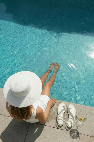 Sandália Rasteira Cléo Off White